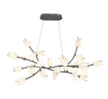 LIB & CO, BELLUNO BRUSHED VINTAGE GREY, CHANDELIER LIGHT