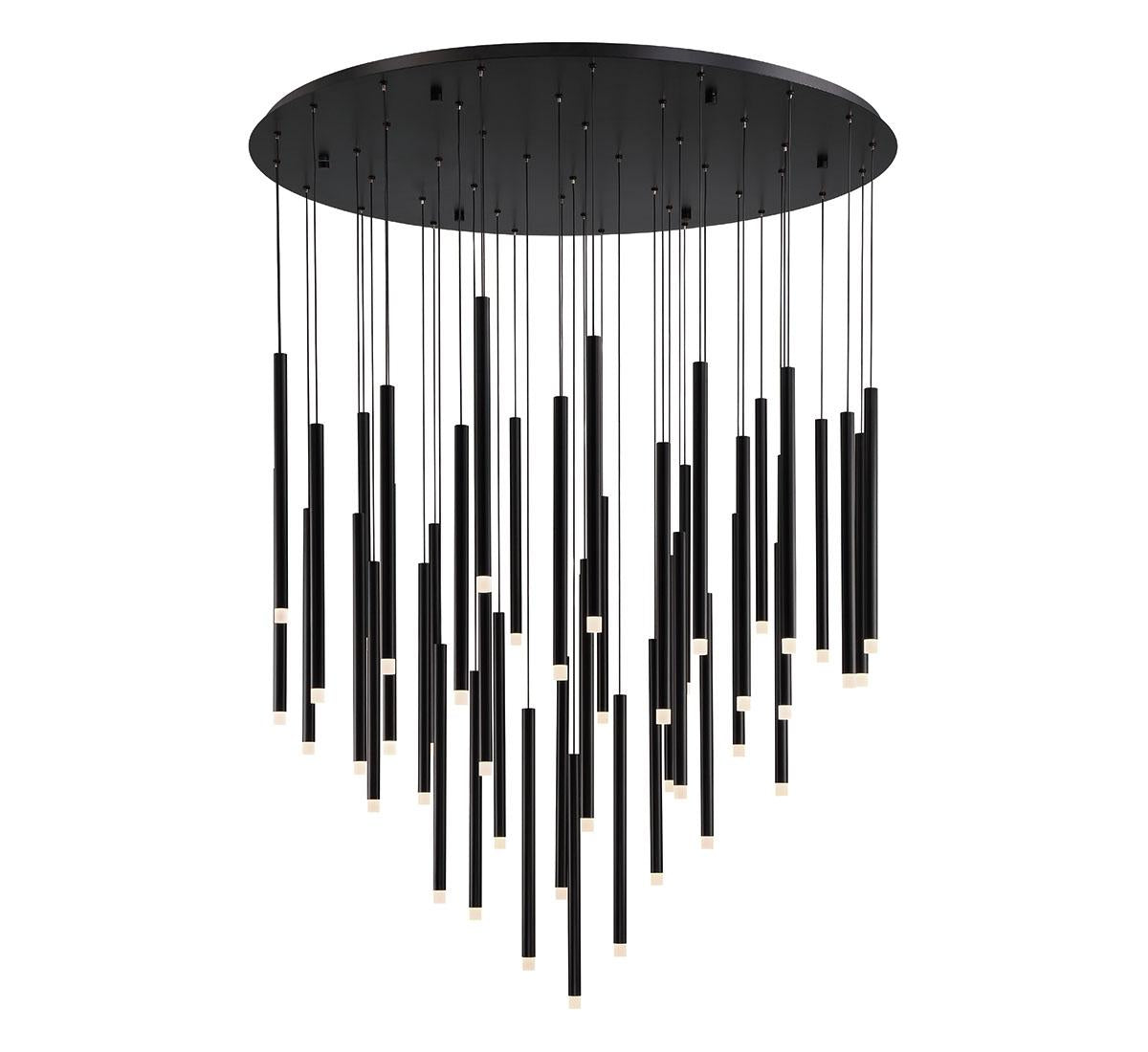 LIB & CO, AMALFI 44 LIGHT ROUND LED CHANDELIER, CHANDELIER LIGHT