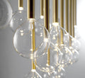 LIB & CO, POSITANO 44 LIGHT ROUND LED CHANDELIER, CHANDELIER LIGHT