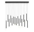 LIB & CO, AMALFI 16 LIGHT LINEAR LED CHANDELIER, CHANDELIER LIGHT