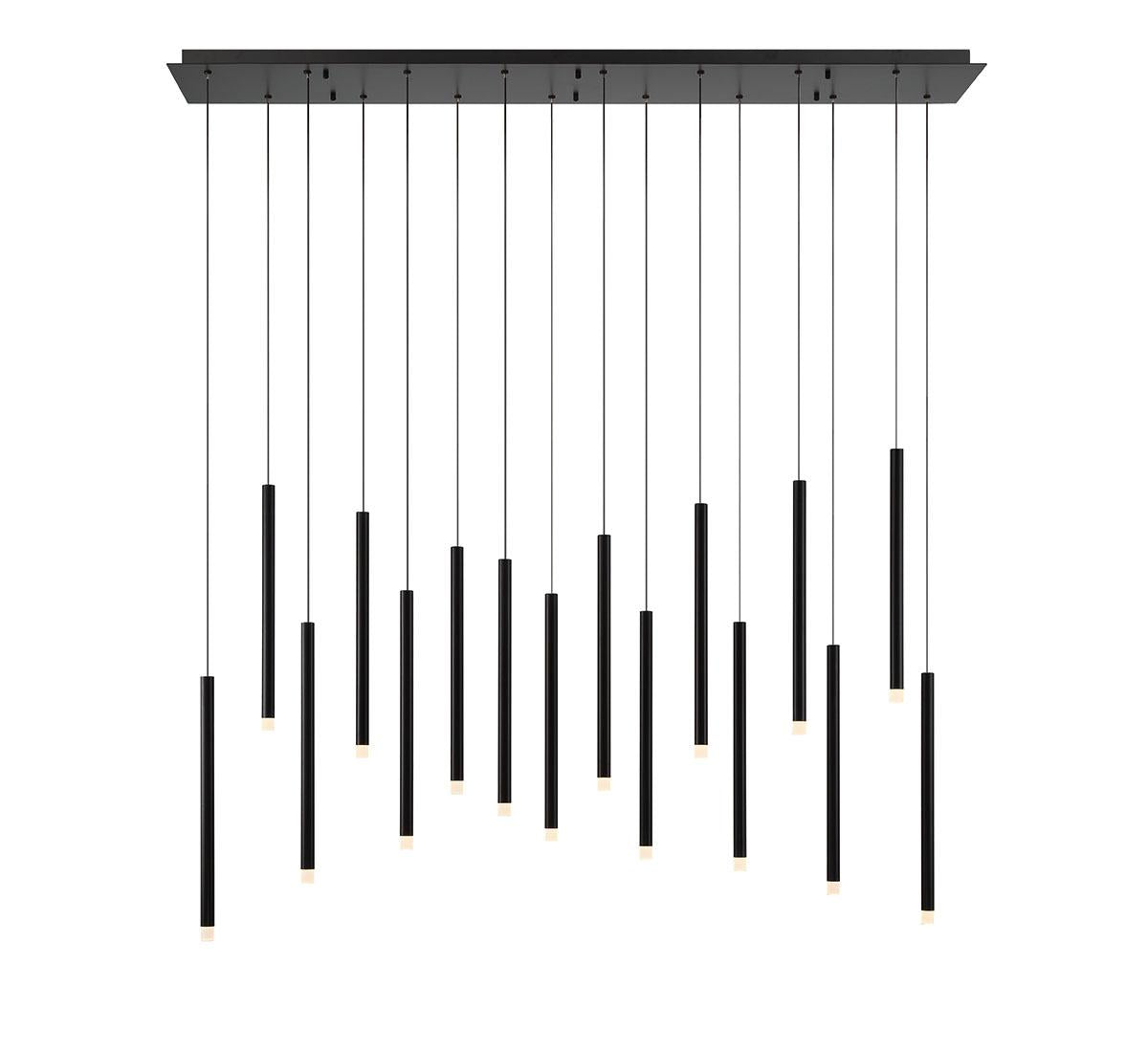 LIB & CO, AMALFI 16 LIGHT LINEAR LED CHANDELIER, CHANDELIER LIGHT