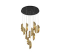 LIB & CO, SORRENTO 12 LIGHT ROUND LED CHANDELIER, CHANDELIER LIGHT