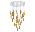 LIB & CO, SORRENTO 32 LIGHT ROUND LED CHANDELIER, CHANDELIER LIGHT