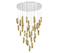 LIB & CO, SORRENTO 32 LIGHT ROUND LED CHANDELIER, CHANDELIER LIGHT
