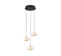 LIB & CO, ADELFIA 3 LIGHT ROUND LED PENDANT, PENDANT LIGHT