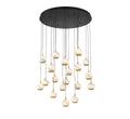LIB & CO, BAVENO 19 LIGHT ROUND LED CHANDELIER, CHANDELIER LIGHT