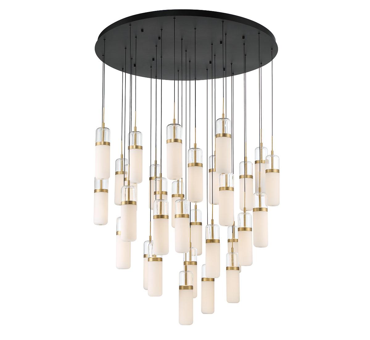 LIB & CO, VERONA 31 LIGHT LED GRAND CHANDELIER, CHANDELIER LIGHT