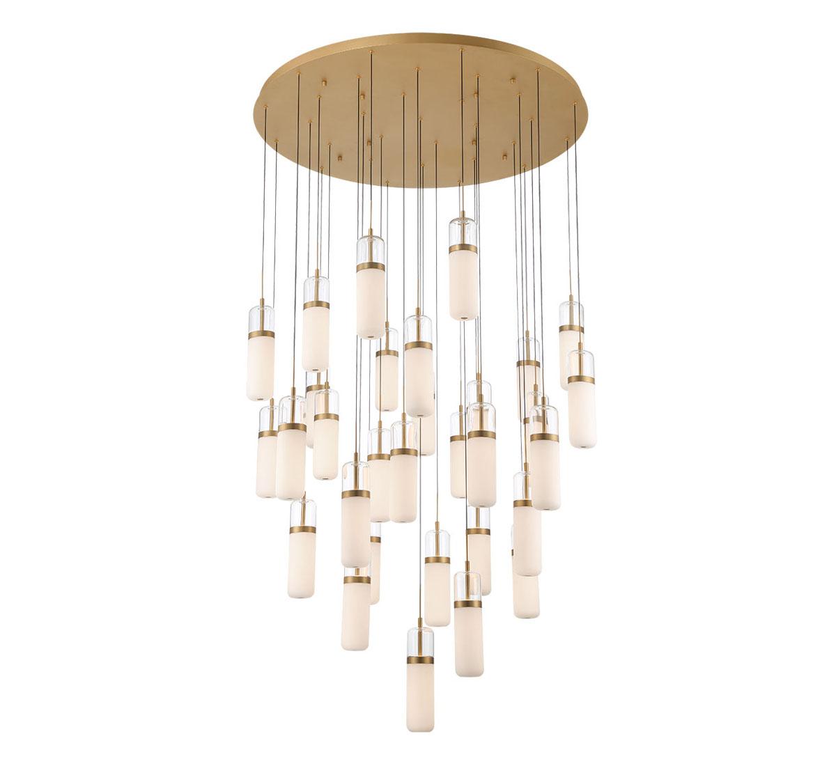 LIB & CO, VERONA 31 LIGHT LED GRAND CHANDELIER, CHANDELIER LIGHT