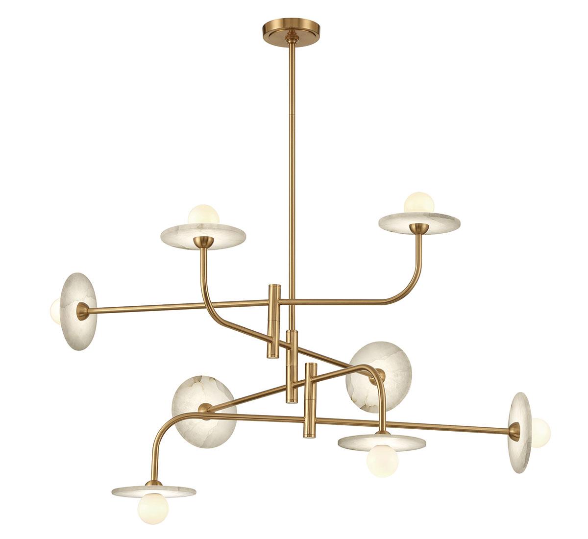 LIB & CO, TERAMO 8 LIGHT LED CHANDELIER, CHANDELIER LIGHT