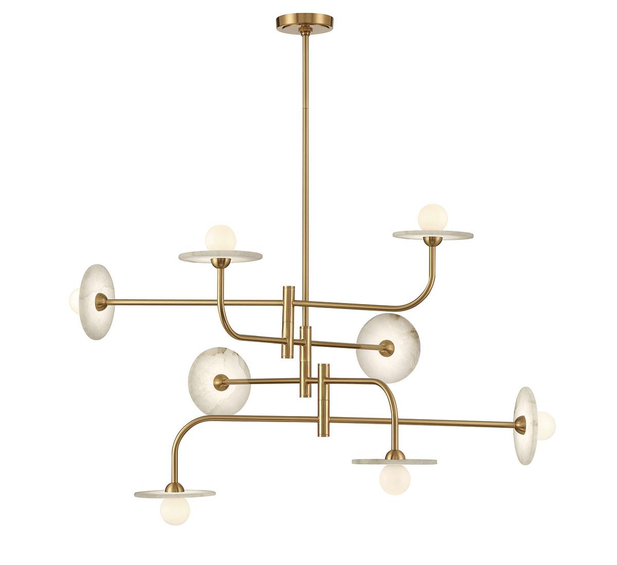 LIB & CO, TERAMO 8 LIGHT LED CHANDELIER, CHANDELIER LIGHT