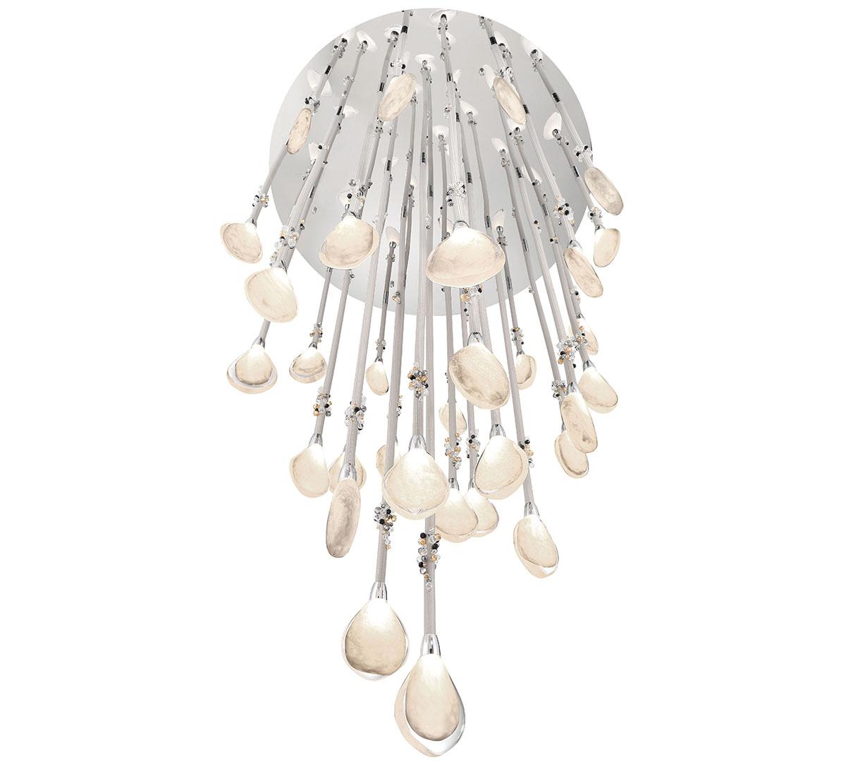 LIB & CO, BELLISSIMA 32 LIGHT LED GRAND CHANDELIER, CHANDELIER LIGHT