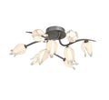 LIB & CO, BELLUNO BRUSHED VINTAGE GREY, CHANDELIER LIGHT