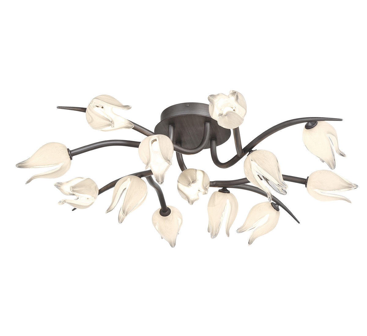 LIB & CO, BELLUNO 13 LIGHT LED CEILING MOUNT, FLUSH MOUNT CEILING LIGHTS 
