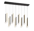 LIB & CO, SOFFIO 16 LIGHT LINEAR LED CHANDELIER, CHANDELIER LIGHT