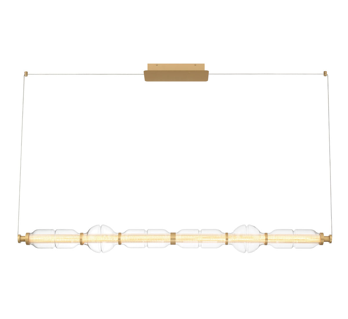 LIB & CO, MILAZZO LARGE LINEAR CHANDELIER, CHANDELIER LIGHT