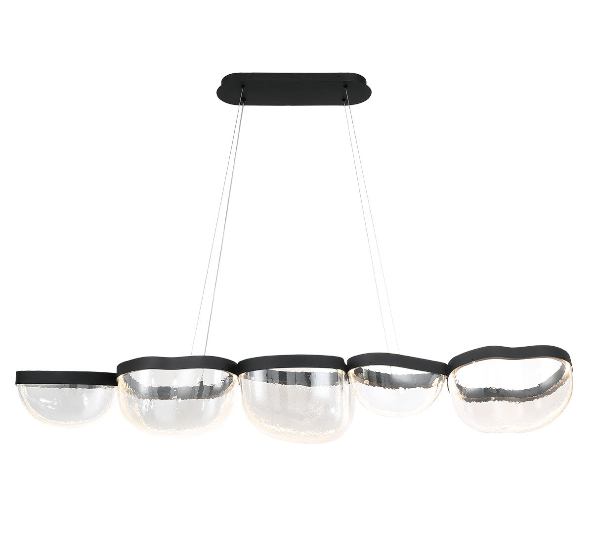 LIB & CO, AVEAH 5 LIGHT LINEAR LED CHANDELIER, CHANDELIER LIGHT