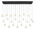 LIB & CO, MANAROLA 23 LIGHT RECTANGULAR LED CHANDELIER, CHANDELIER LIGHT