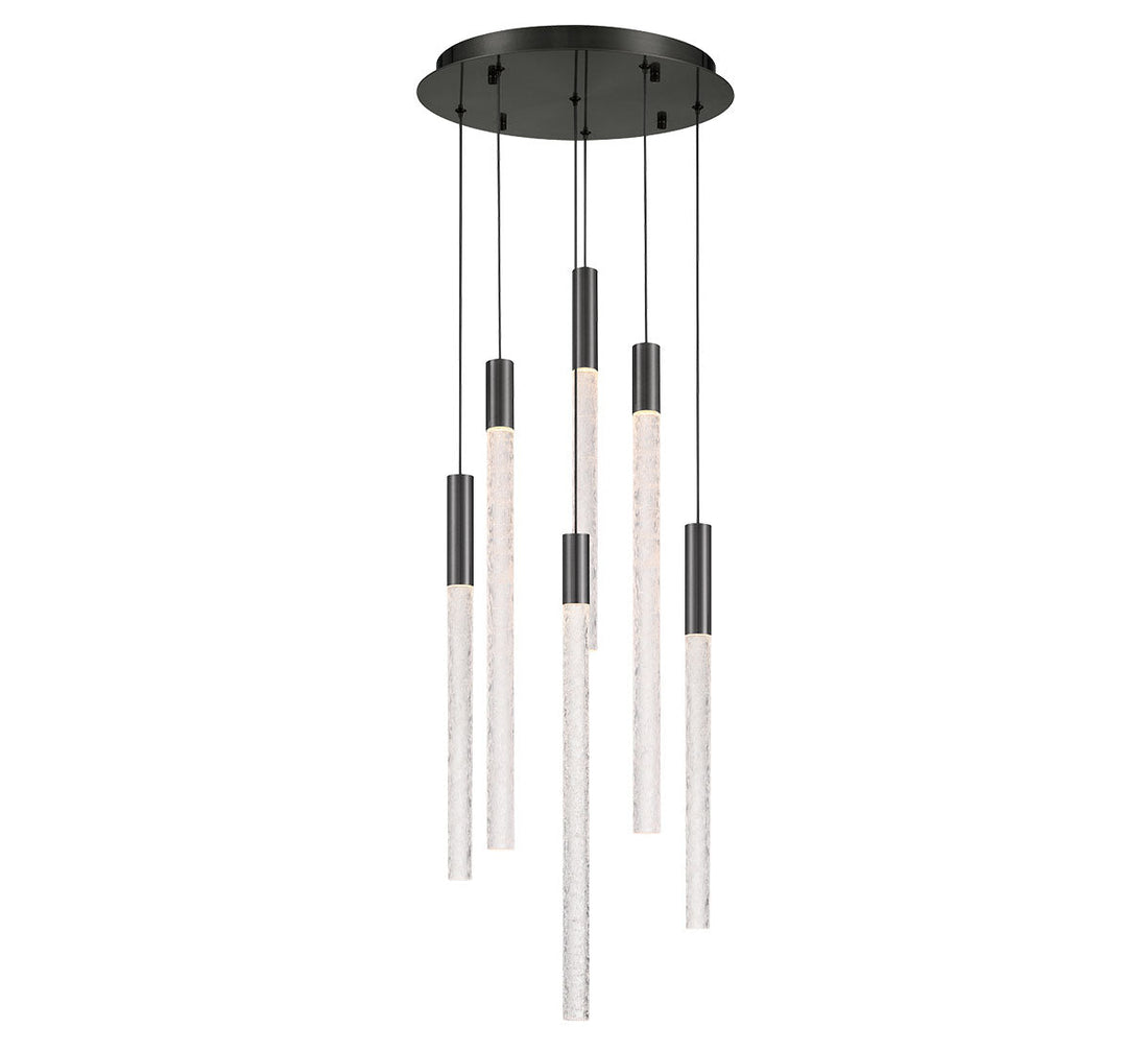 LIB & CO, GRAVINA 6 LIGHT LED CHANDELIER, CHANDELIER LIGHT