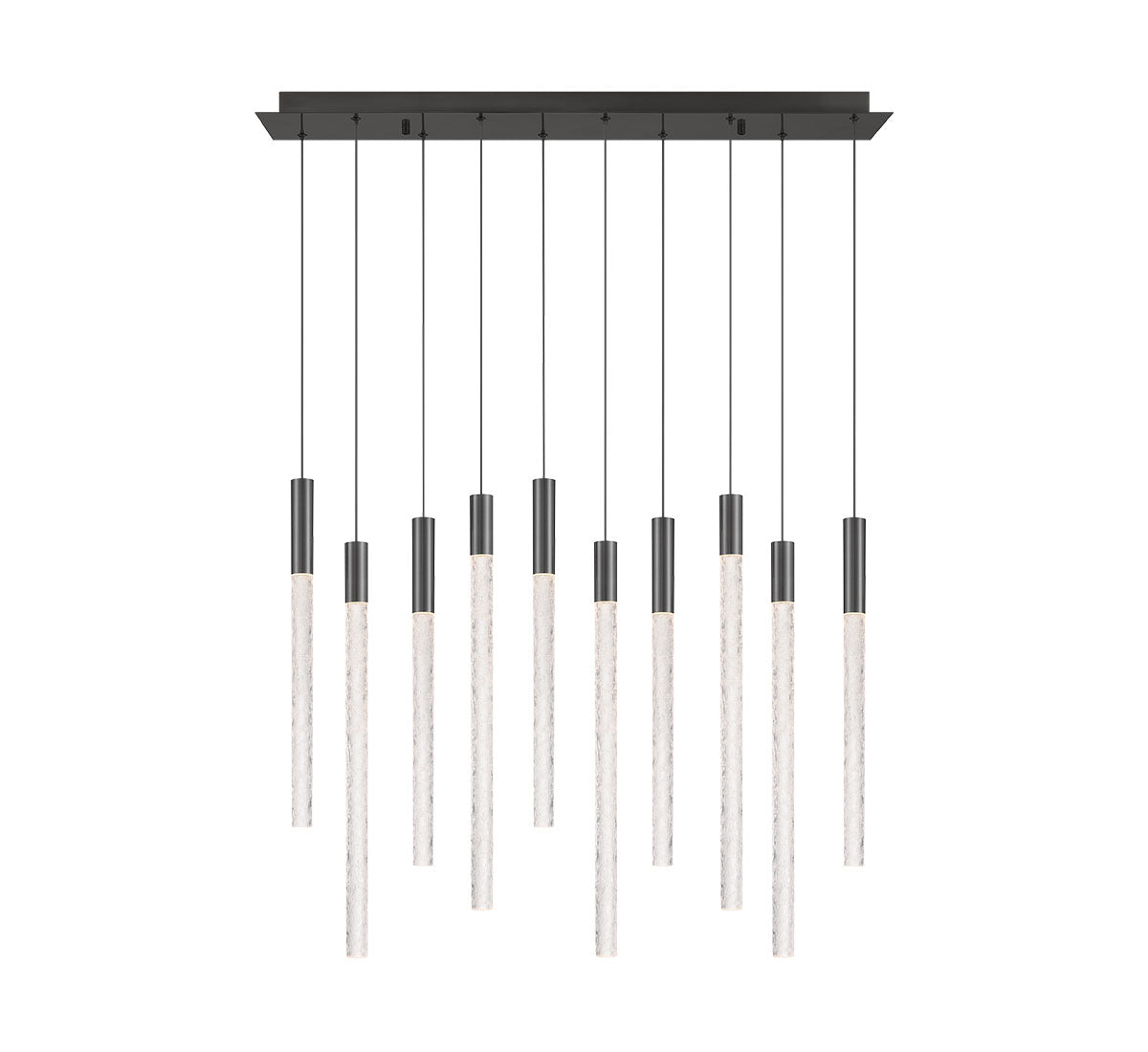 LIB & CO, GRAVINA 10 LIGHT RECTANGULAR LED CHANDELIER, CHANDELIER LIGHT