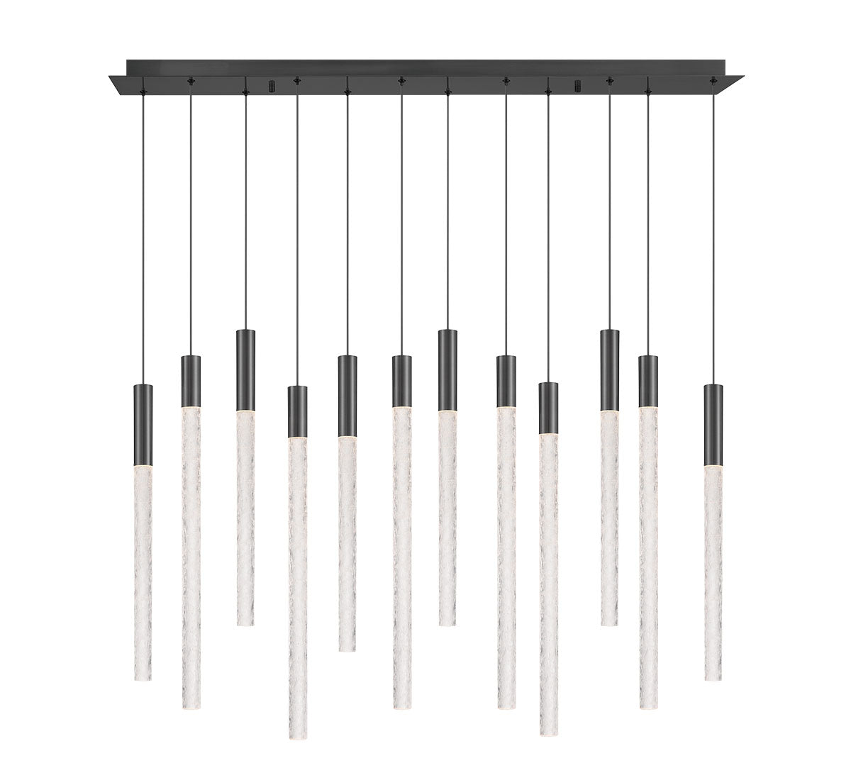 LIB & CO, GRAVINA 12 LIGHT RECTANGULAR LED CHANDELIER, CHANDELIER LIGHT