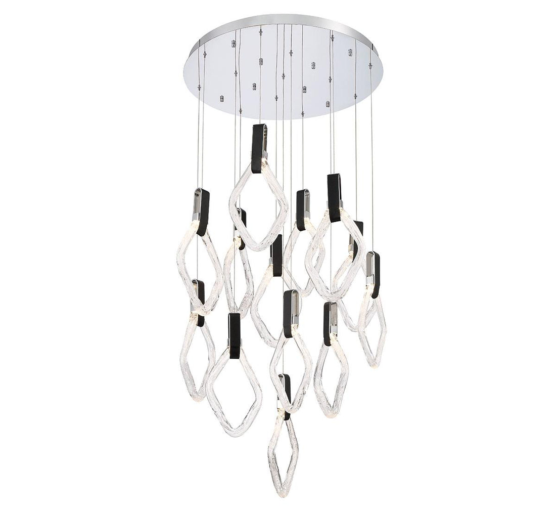 LIB & CO, CATANIA 13 LIGHT ROUND LED CHANDELIER, CHANDELIER LIGHT