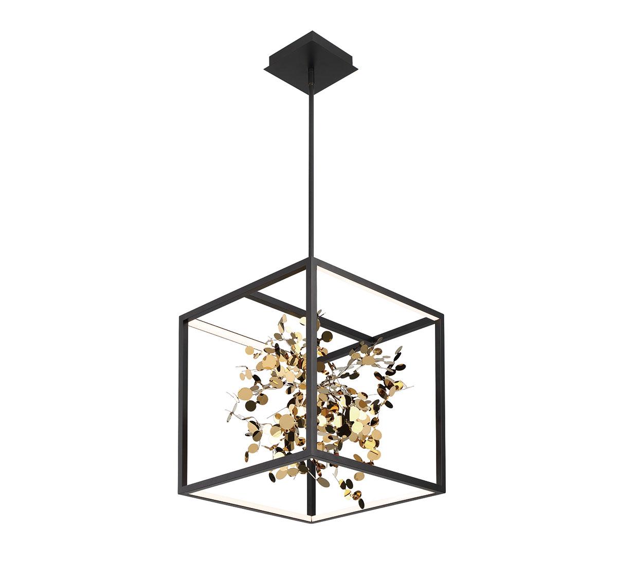 LIB & CO, TERLIZZI SQUARE LED CHANDELIER, CHANDELIER LIGHT