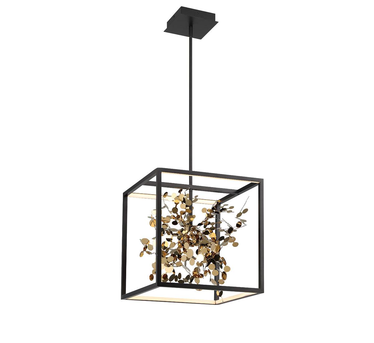 LIB & CO, TERLIZZI SQUARE LED CHANDELIER, CHANDELIER LIGHT