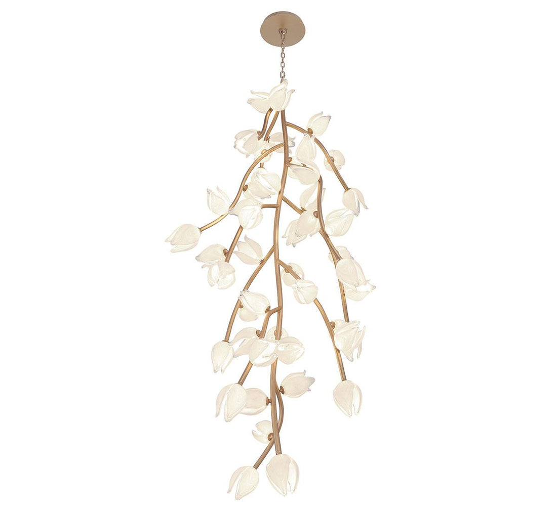 LIB & CO, BELLUNO 48 LIGHT LED GRAND CHANDELIER, CHANDELIER LIGHT