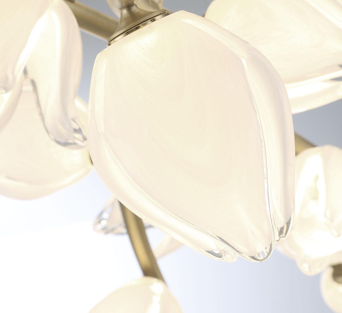 LIB & CO, BELLUNO 15 LIGHT LED CHANDELIER, CHANDELIER LIGHT