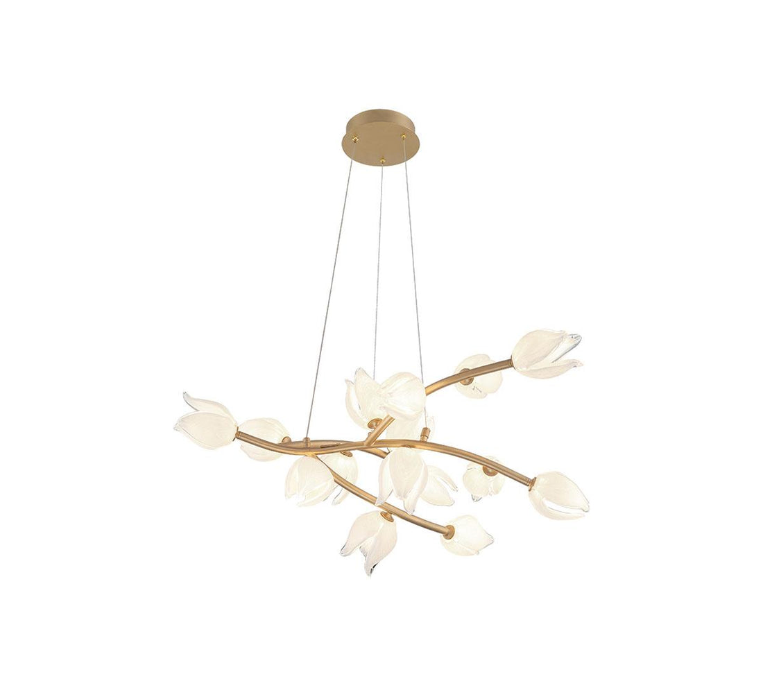 LIB & CO, BELLUNO 15 LIGHT LED CHANDELIER, CHANDELIER LIGHT