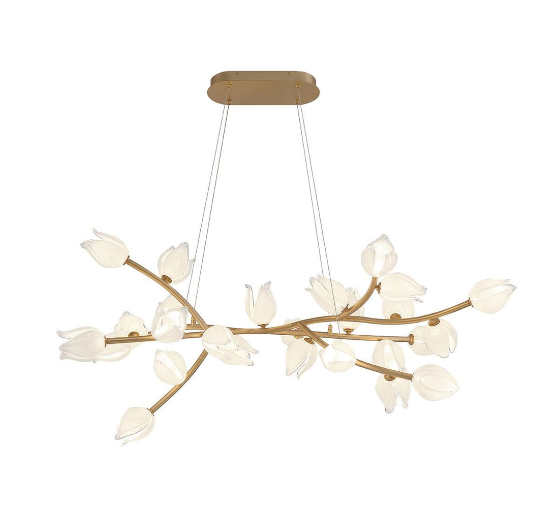 LIB & CO, BELLUNO 26 LIGHT OVAL LED CHANDELIER, CHANDELIER LIGHT