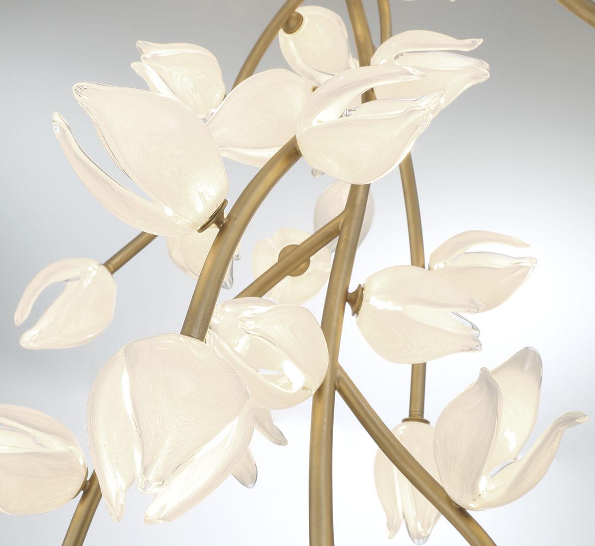 LIB & CO, BELLUNO 26 LIGHT OVAL LED CHANDELIER, CHANDELIER LIGHT