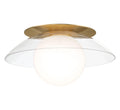 LIB & CO, ANCONA LARGE 1 LIGHT CEILING / WALL MOUNT, FLUSH MOUNT CEILING LIGHTS