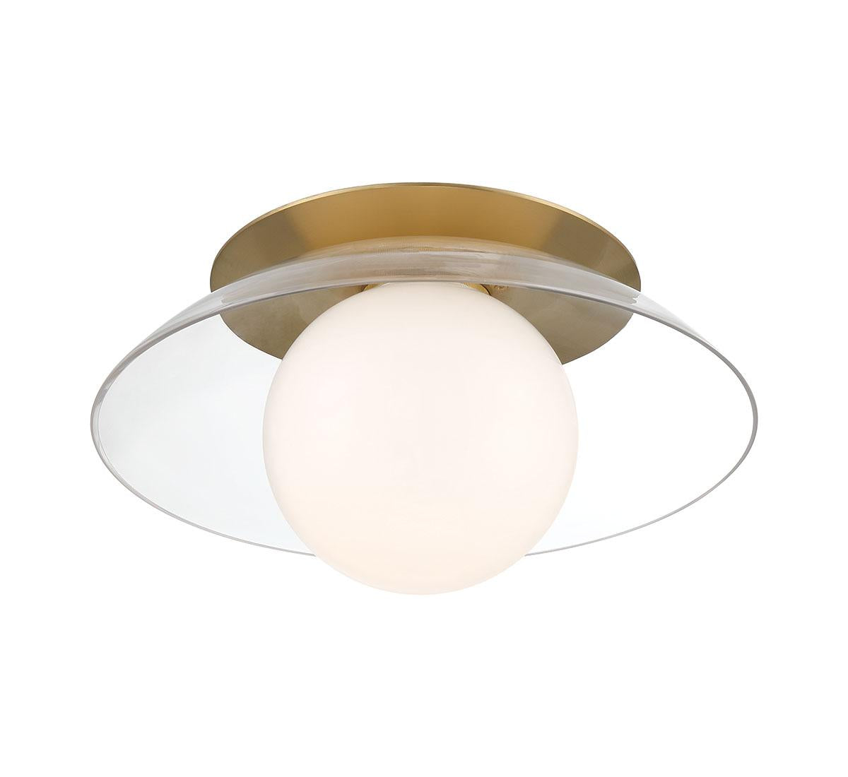 LIB & CO, ANCONA LARGE 1 LIGHT CEILING / WALL MOUNT, FLUSH MOUNT CEILING LIGHTS