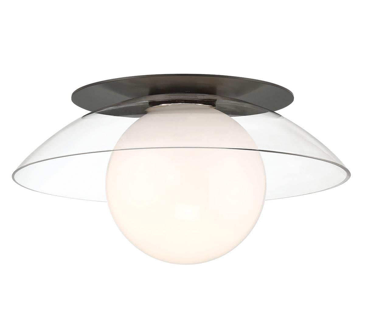 LIB & CO, ANCONA LARGE 1 LIGHT CEILING / WALL MOUNT, FLUSH MOUNT CEILING LIGHTS