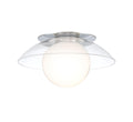 LIB & CO, ANCONA SMALL 1 LIGHT CEILING / WALL MOUNT, FLUSH MOUNT CEILING LIGHTS