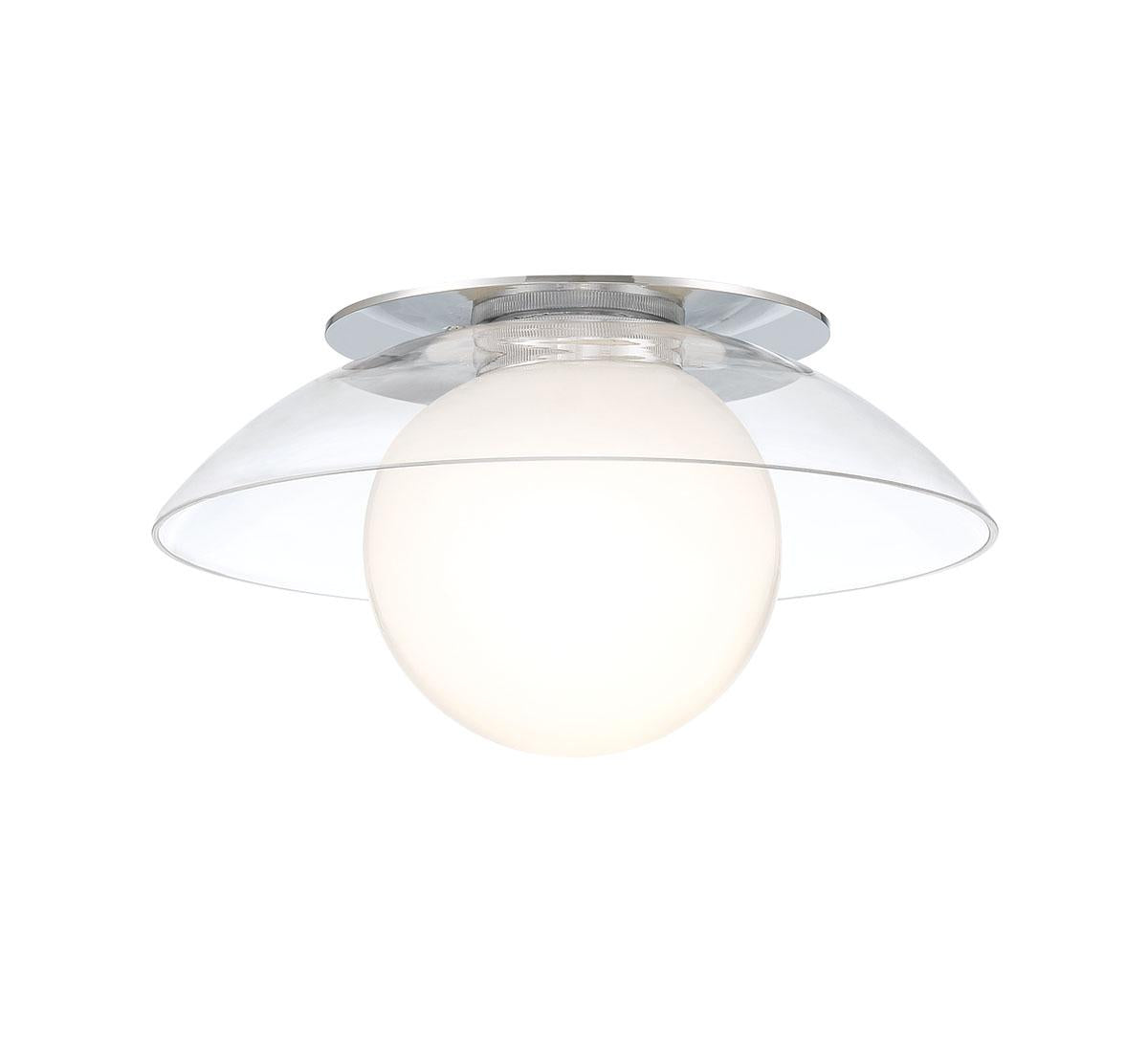 LIB & CO, ANCONA SMALL 1 LIGHT CEILING / WALL MOUNT, FLUSH MOUNT CEILING LIGHTS