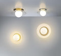 LIB & CO, ANCONA SMALL 1 LIGHT CEILING / WALL MOUNT, FLUSH MOUNT CEILING LIGHTS