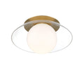 LIB & CO, ANCONA SMALL 1 LIGHT CEILING / WALL MOUNT, FLUSH MOUNT CEILING LIGHTS
