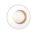 LIB & CO, ANCONA SMALL 1 LIGHT CEILING / WALL MOUNT, FLUSH MOUNT CEILING LIGHTS
