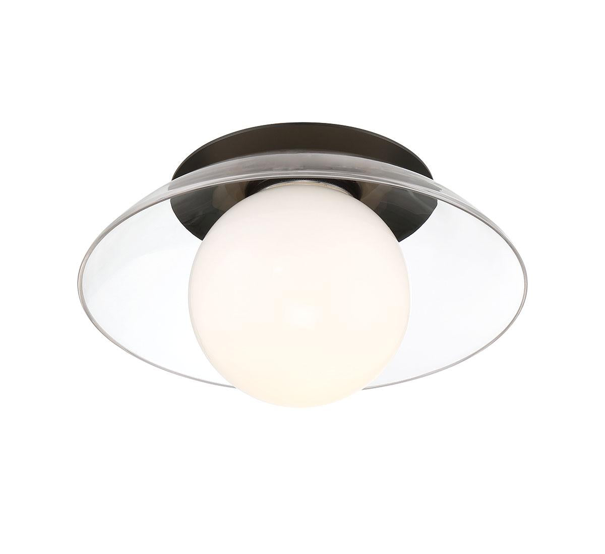 LIB & CO, ANCONA SMALL 1 LIGHT CEILING / WALL MOUNT, FLUSH MOUNT CEILING LIGHTS