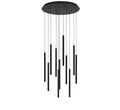 LIB & CO, AMALFI 11 LIGHT ROUND LED CHANDELIER, CHANDELIER LIGHT
