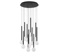 LIB & CO, POSITANO 11 LIGHT ROUND LED CHANDELIER, CHANDELIER LIGHT