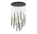LIB & CO, AMALFI 25 LIGHT ROUND LED CHANDELIER, CHANDELIER LIGHT