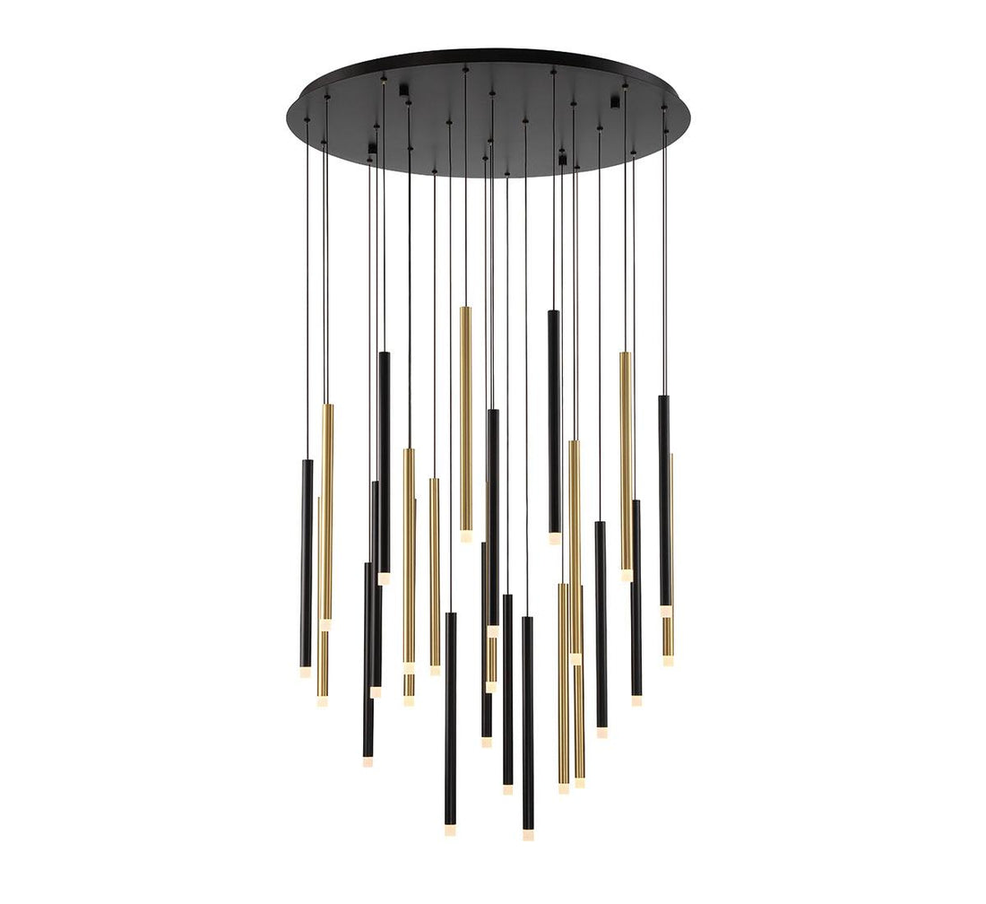 LIB & CO, AMALFI 25 LIGHT ROUND LED CHANDELIER, CHANDELIER LIGHT