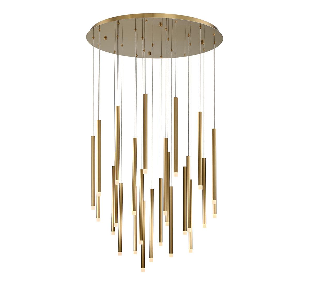 LIB & CO, AMALFI 25 LIGHT ROUND LED CHANDELIER, CHANDELIER LIGHT