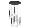 LIB & CO, POSITANO 25 LIGHT ROUND LED CHANDELIER, CHANDELIER LIGHT