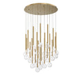 LIB & CO, POSITANO 25 LIGHT ROUND LED CHANDELIER, CHANDELIER LIGHT