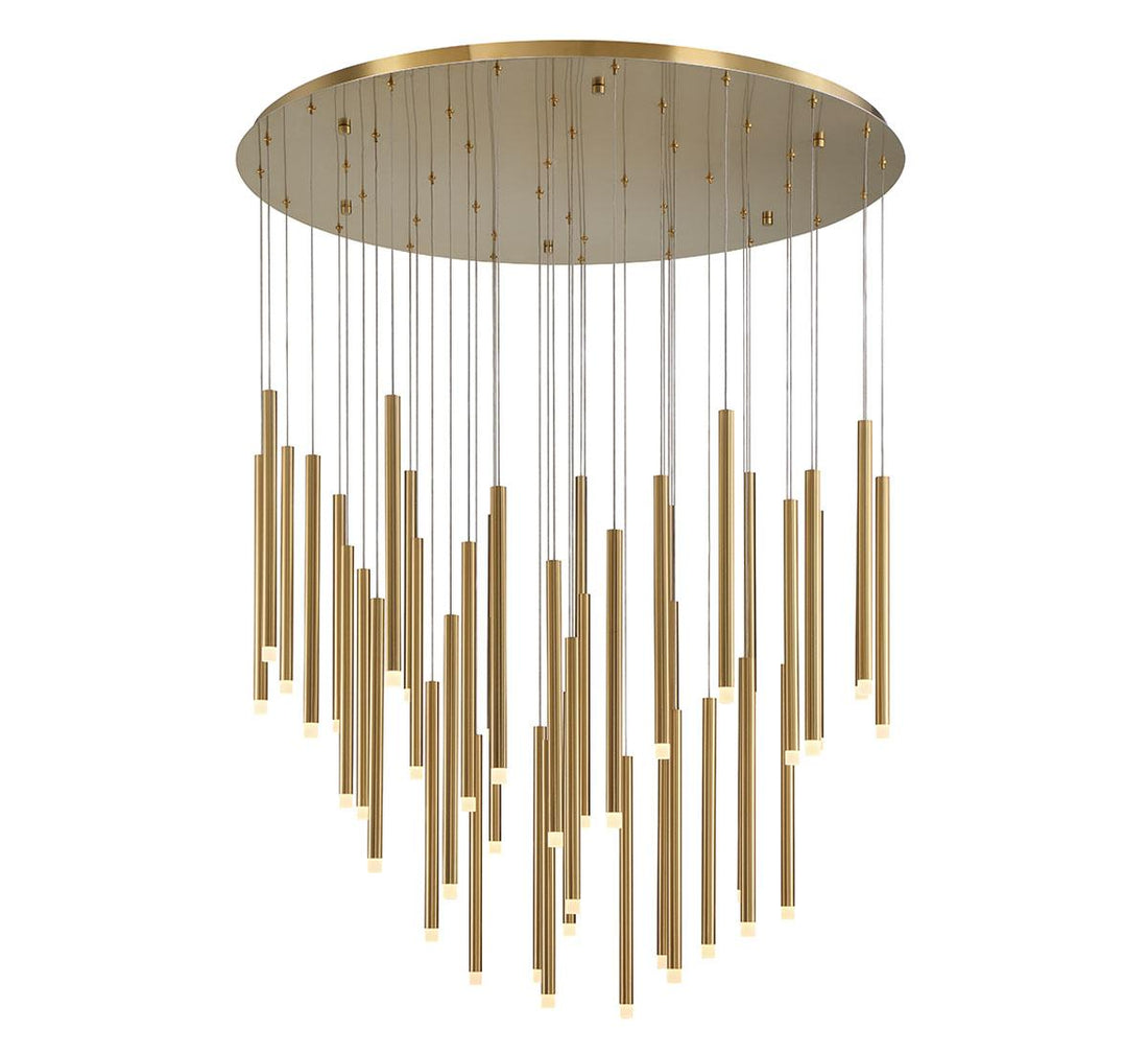 LIB & CO, AMALFI 44 LIGHT ROUND LED CHANDELIER, CHANDELIER LIGHT