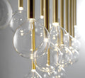 LIB & CO, POSITANO 44 LIGHT ROUND LED CHANDELIER, CHANDELIER LIGHT